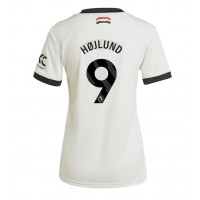 Manchester United Rasmus Hojlund #9 Fußballbekleidung 3rd trikot Damen 2024-25 Kurzarm